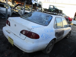 2002 TOYOTA COROLLA CE WHITE 1.8L AT Z16522